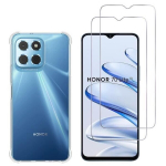 Apsauginis dėklas Honor 70 LITE telefonui ir 2 grūdinto stiklo ekrano apsaugos plėvelės Phonillico&reg;