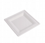 Cukranendrių kvadratinės lėk&scaron;tės vienkartinės stiprios 20x20 50vnt., Cukranendrių kvadratinės lėk&scaron;tės vienkartinės stiprios be SUP 20x20 50vnt.