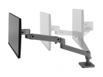 Monitoriaus laikiklis LCD Ekrano laikiklis - ERGOTRON - LX Pro - Suderinamas iki 34 colių - Auk&scaron;tis reguliuojamas 46,5 cm - Tamsiai pilkas