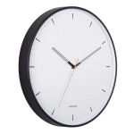 Sieninė laikrodis - KARLSSON - Rami juoda - Dizaineris Armando Breeveld - Pajudėjimo mechanizmas