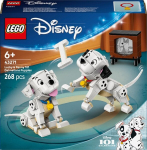 LEGO Disney 43271 Lucky ir Penny, 101 Dalmantiečių &scaron;uniukai - Žaidimas nuo 6 metų.