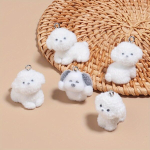 Mielų &Scaron;uniukų Pakabukai Papuo&scaron;alams, 2pcs No.5 puppy