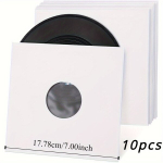Popieriniai bei poli įklijuoti vinilo įdėklai, 10pcs-17.78cm