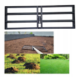 Rankinis žemės lygintuvas vejos greideris 120 x 30cm kokybė