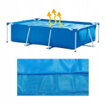 Burbulinė plėvelė, saulės danga baseinui 3x2m