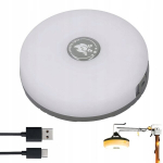 Led kempingo lempa turistinis žibintuvėlis akumuliatorius usb 1800mah