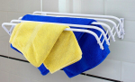 Džiovykla skalbiniams, apatiniam trikotažui, akordeono tipo, sieninė Casasi Towelflex 3 (60 cm)