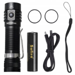 Premium žibintuvėlis Sofirn Sc18 1800lm Led Edc Sst40 + 18650 3000mah akumuliatorius