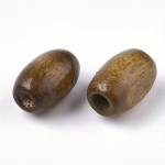 Mediniai karoliukai, Saddle Brown 200pcs