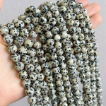 Jaspio akmenukai, 10mm Approx 35pcs
