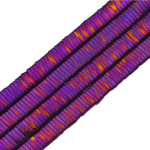 Hematito karoliukai, Violetinė Spalva
