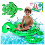 Pripučiamas paplūdimio čiužinys plaukiojimui vėžlys turtle 134x112 cm