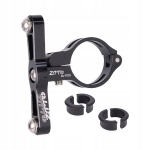 Adapterio tvirtinimas bidono laikikliui, reguliuojamas Mtb plento dviračio vairas Water Black