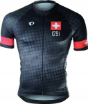 Pearl Izumi Interval Ltd Team Suisse dviračių komplektas: &scaron;ortai + mar&scaron;kinėliai, M dydis