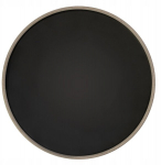 Taleris plok&scaron;čias Minimal 21 cm, Verlo, grafitas