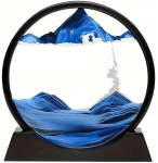 Smėlio paveikslas 3d judantis stalo dekoracija smėlio laikrodis