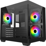 Korpusas FSP Geh Mini S140 BA Micro-ATX/M-ITX/ARGB o.N. Black retail