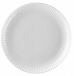 Plok&scaron;čias lėk&scaron;tė Rak Spectra 27 cm, balta, porceliano