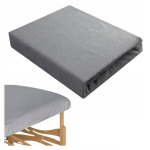 Eurosoft paklodė masažo stalui 60x190, pilka