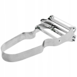 Skustukas, pjaustytuvas spiralėms 3 viename, nerūdijantis plienas, auk&scaron;ta kokybė