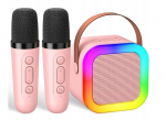 Karaoke rinkinys mikrofonas + belaidis garsiakalbis karaoke bluetooth