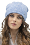 Vivisence moterų kepurė Beanie kepurė, žiema, i&scaron; &scaron;iltų vilnos verpalų, klasikinis rudens, žiemos kepurė, jaukus, su vidiniu pamu&scaron;alu, puikiai tinka, papildomas komfortas, &scaron;viesiai mėlyna melanžas, vienas dydis, Vienas dydis