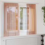 Voile užuolaidos su kilpomis, 2vnt., terakota sp., 140x175cm