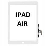 Stiklas su jutikliniu ekranu Ipad Air, baltas