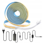 3m Cob Led juosta pritemdoma su adapteriu Ip20 Tv dekoracija