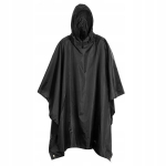 Pelerinė-pončas nuo lietaus Badger Outdoor Rain Poncho Ripstop Black