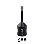 Deimantinė karūnėlė gręžimo karūna skirta gresui marmurui sriegis M14 ⌀ 6mm