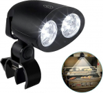Grilio ap&scaron;vietimas su 10 LED 360&deg; sukimu