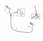 VOLVO XC90 MK2 plovimo žarnos jungtis Originali 31378973