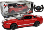 Automobilis Ford Shelby su nuotolinio valdymo pultu, raudonas