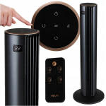 Koloninis ventiliatorius Heva Mox pastatomas grindų ventiliatorius tylus led + pultelis