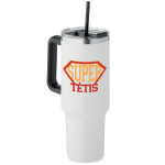 XL termopuodelis "Tėtis" (1200ml), Juoda