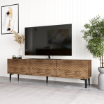 TV staliukas Asir Felix, 160x44.1x31.4 cm, rudas