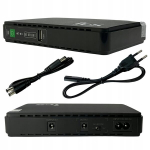 Mini Ups maitinimo &scaron;altinis mar&scaron;rutizatoriui Wifi 12v 9v 5v Dc 15w Usb avarinis maitinimo &scaron;altinis
