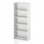Knygų lentyna spintelė lentynos biuro segtuvų organizatorius baltas 80 cm