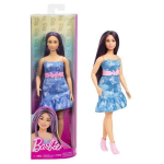 Barbie Fashionistas lėlė su tamsiai violetiniais plaukais Hyt89