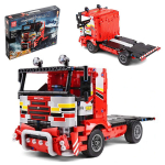 Nuotoliniu būdu valdoma sunkvežimio modelis Mould King, 577 det., su valdymo pultu