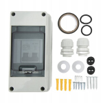 Automatinis jungiklis 2p 1000v Dc 63a Ip65 su apsaugine dėžute