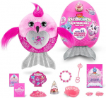 Rainbocorns Mermaidcorns 7 serijos flamingas, kolekcinis pliu&scaron;inis žaislas, daugiau nei 35 staigmenos, undinės kostiumo aksesuarai, dovana mergaitėms (flamingo), vidutinis