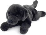 Juodas Labradoro pliu&scaron;inis &scaron;uo 40 cm - mink&scaron;tas žaislas