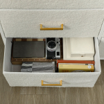 Komoda Homcom, 100x30x99 cm, balta