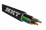 Nkt Ykyzo 0.6/1 Kv 5x2,5 mm&sup2; juodas kabelis, 1 metras