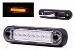 Led ap&scaron;vietimo lempa Ft073 ilga ant vamzdžio