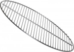 Apvalios nerūdijančio plieno kepimo grotelės virdulio tipo kepsninėms, skersmuo 47 cm, pvz., &bdquo;weber&ldquo; nerūdijančio plieno apvalios: skersmuo 44,5 cm, skirtos 47 cm, nesulankstomos
