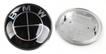 Emblema BMW logotipo ženklelis ant gaubto Automobilio stiliaus 72 mm