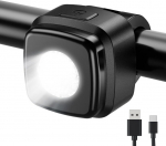 Priekinis dviračio žibintas, ipx5 atsparus vandeniui paspirtuko žibintas, įkraunamas usb dviračio priekinis žibintas, priedai plento dviračiui, kalnų dviračiui, suaugusiems, vyrams, moterims, vaikams